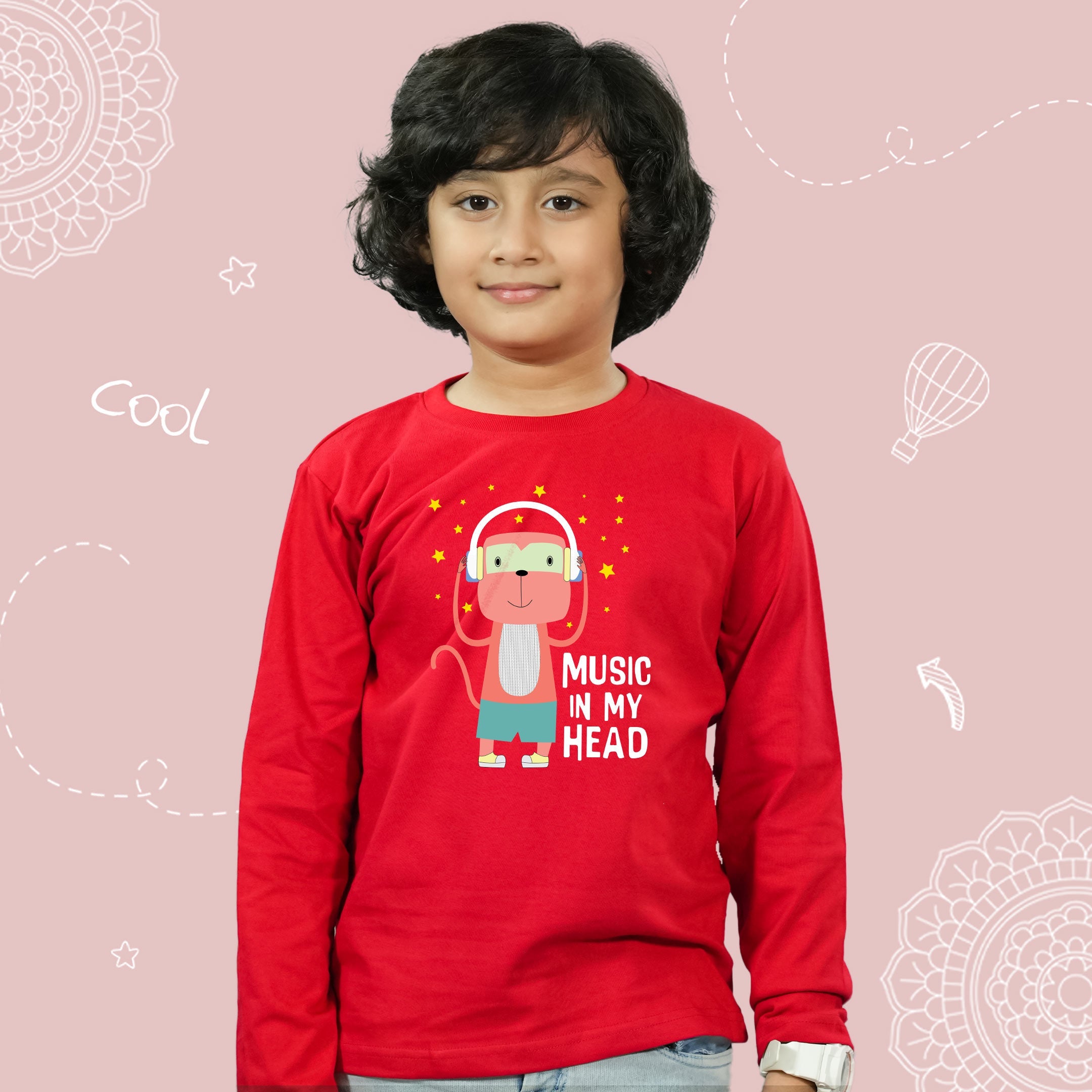 KIDS FRILL SLEEVE TEE WITH BABYLOCKED EDGE SULTANAHMET SUMMER main image 1