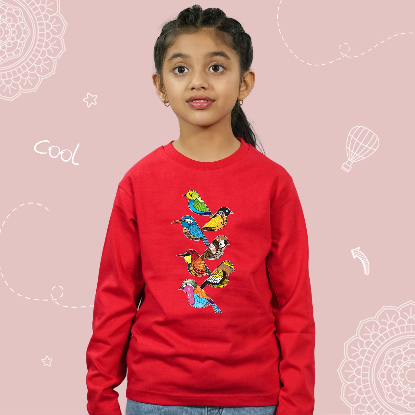 Kids Love Birds - Full Sleeves
