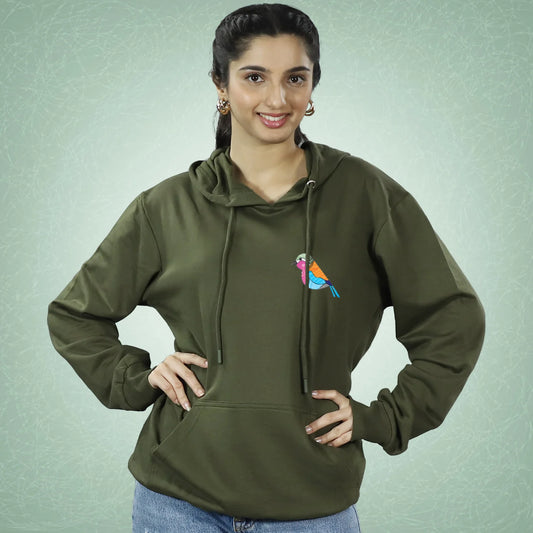 Arty Birds - Olive Green