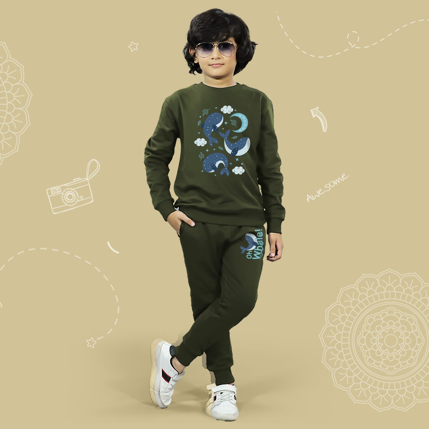 Oh Whale! Warm Combo