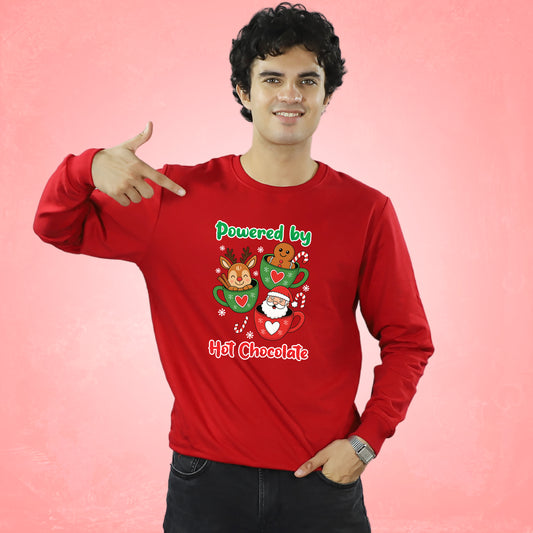 Powered by hot chocolate