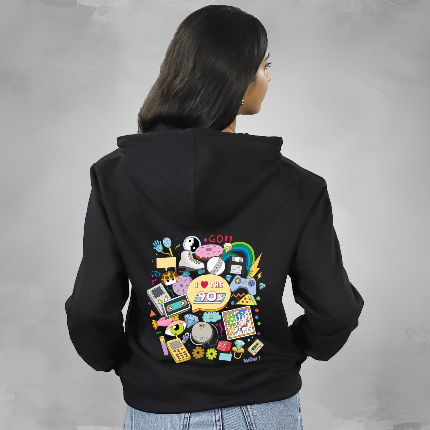 90's Love on Hoodie