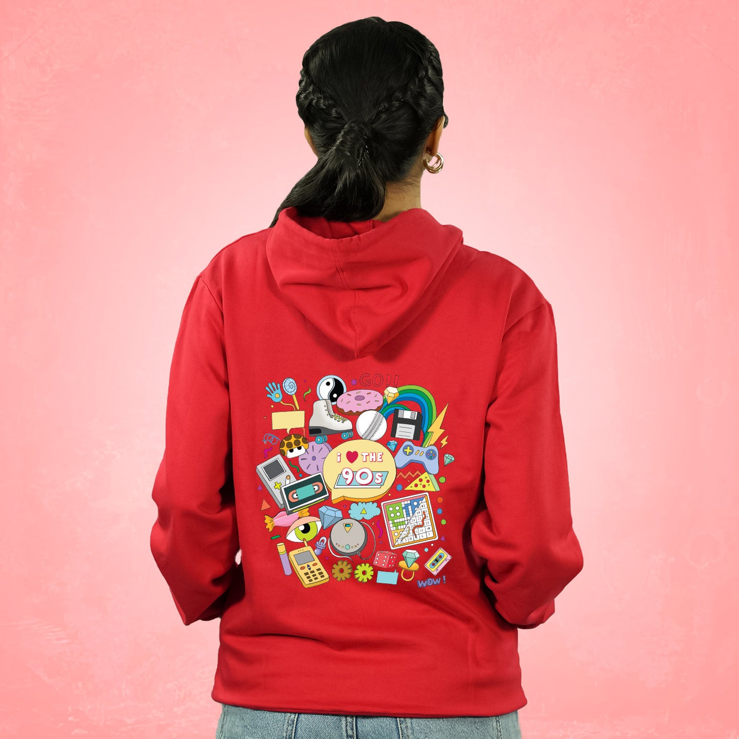 90's Love on Hoodie