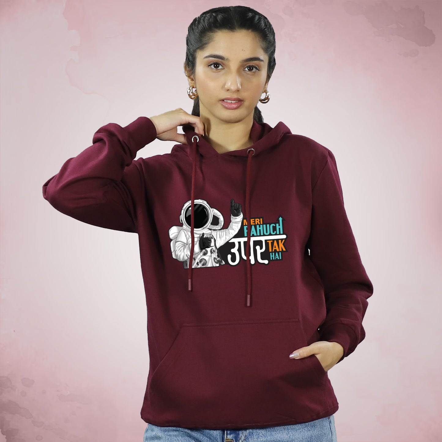 Meri Pechaan Upar Tak Hai Hoodie