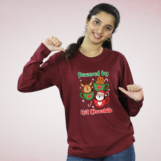 Powered by hot chocolate