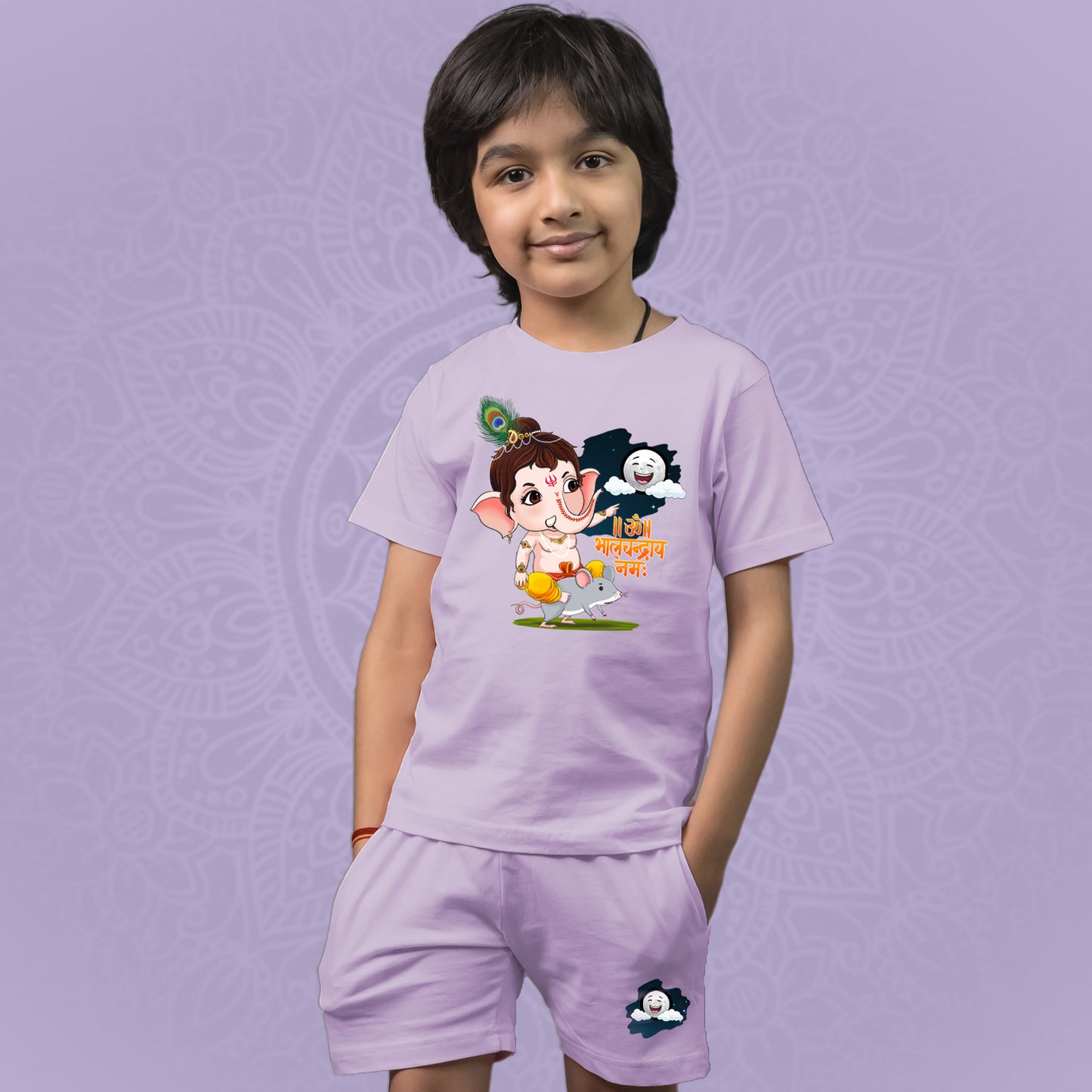 Ganesh ji aur Chand
