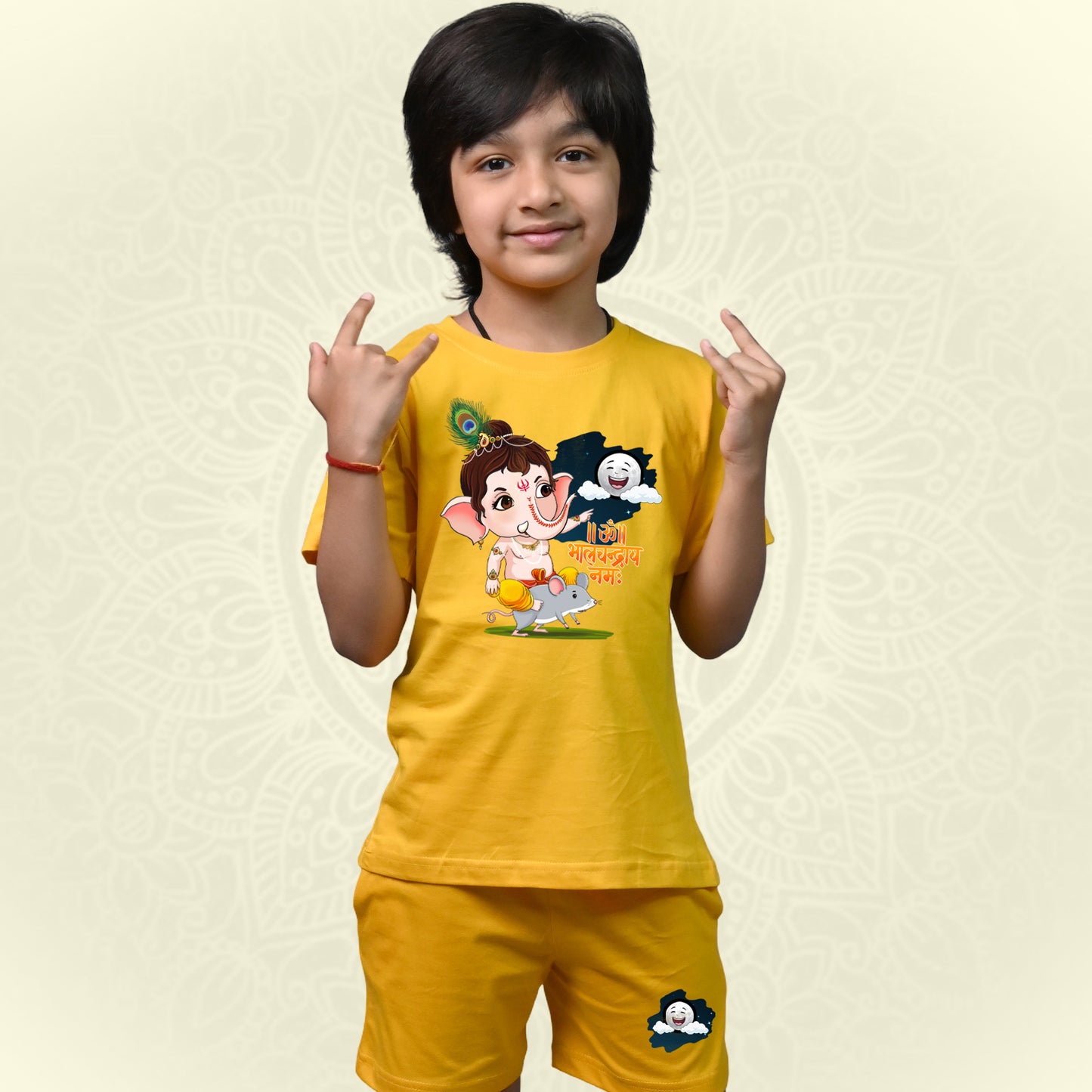 Ganesh ji aur Chand