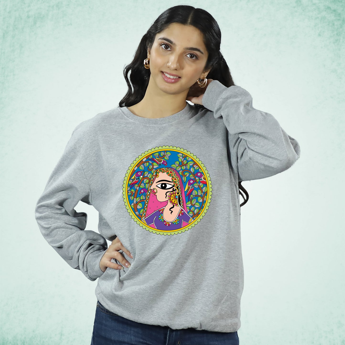 Madhubani Womaniya - Sweatshirt