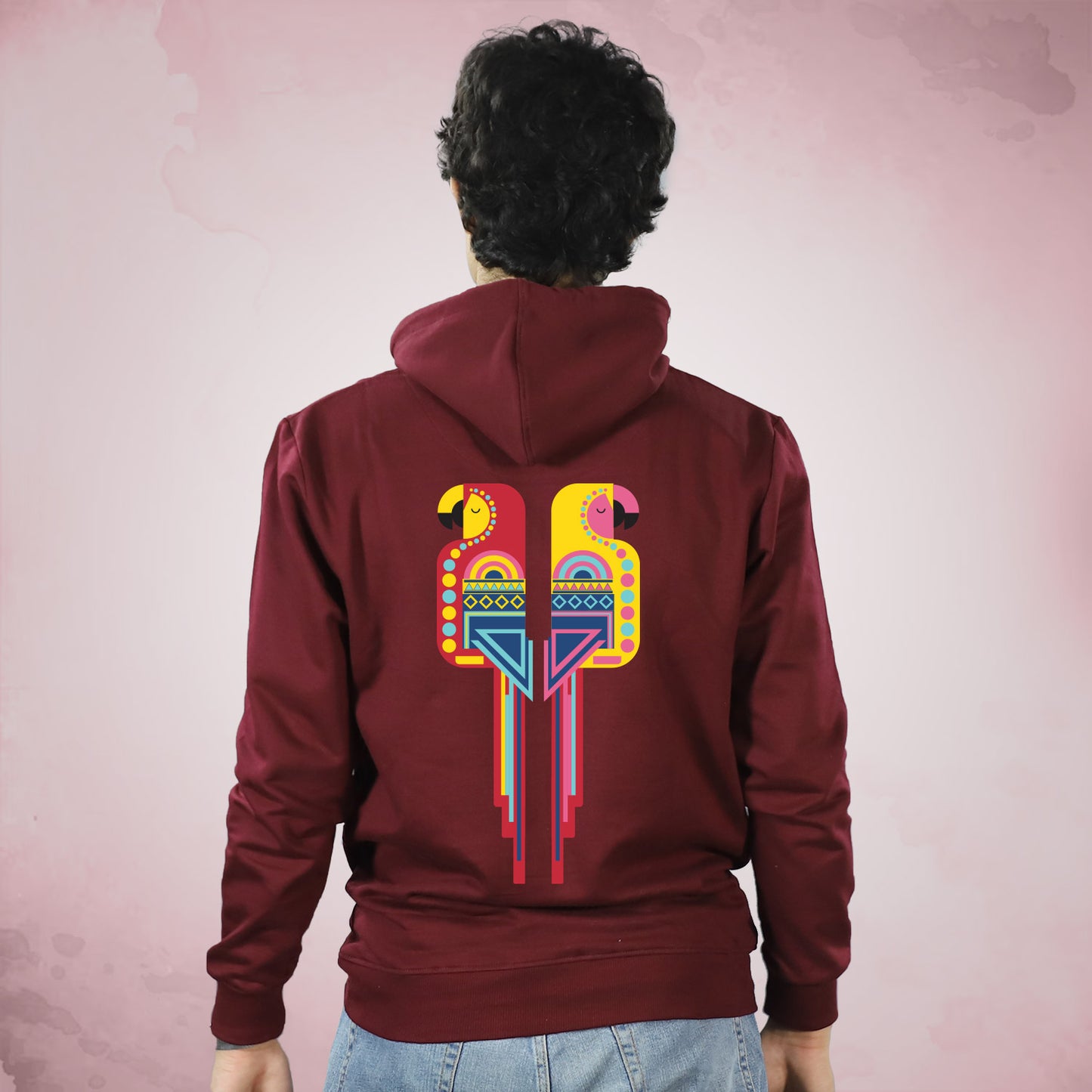 Parrots on Hoodie