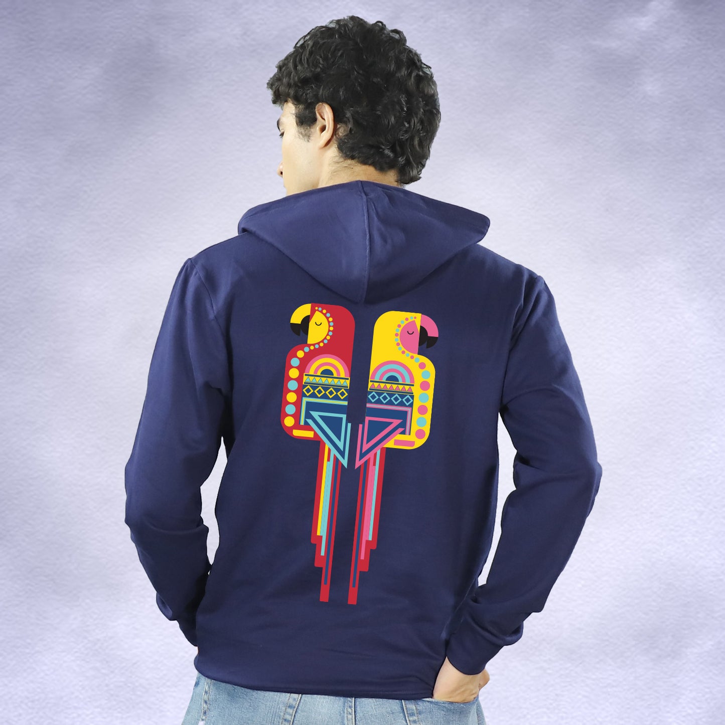 Parrots on Hoodie
