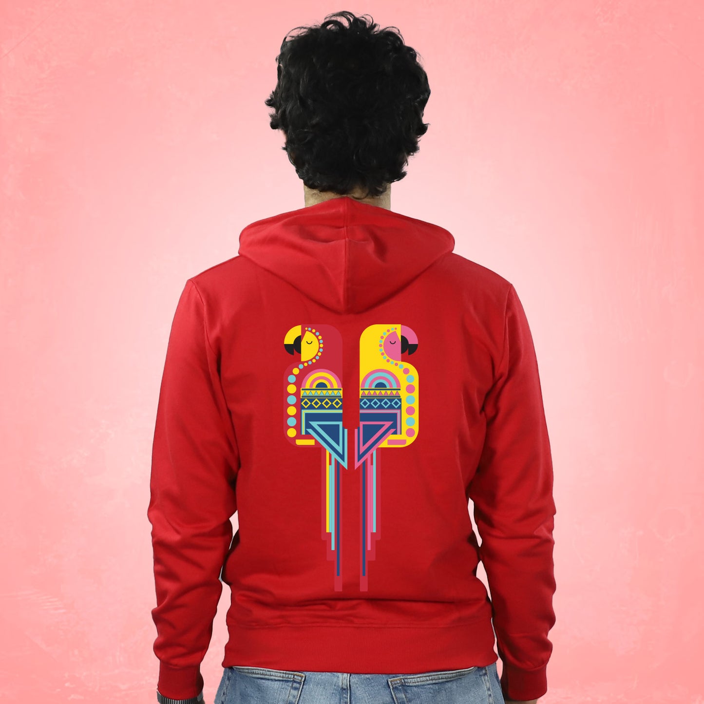 Parrots on Hoodie