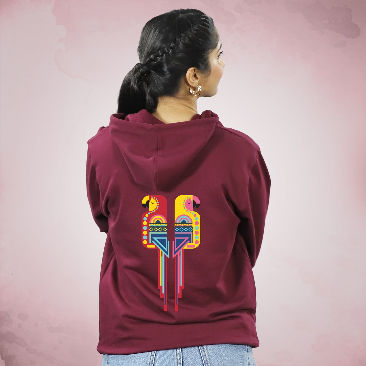 Parrots on Hoodie