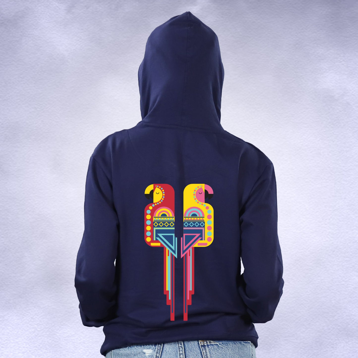 Parrots on Hoodie
