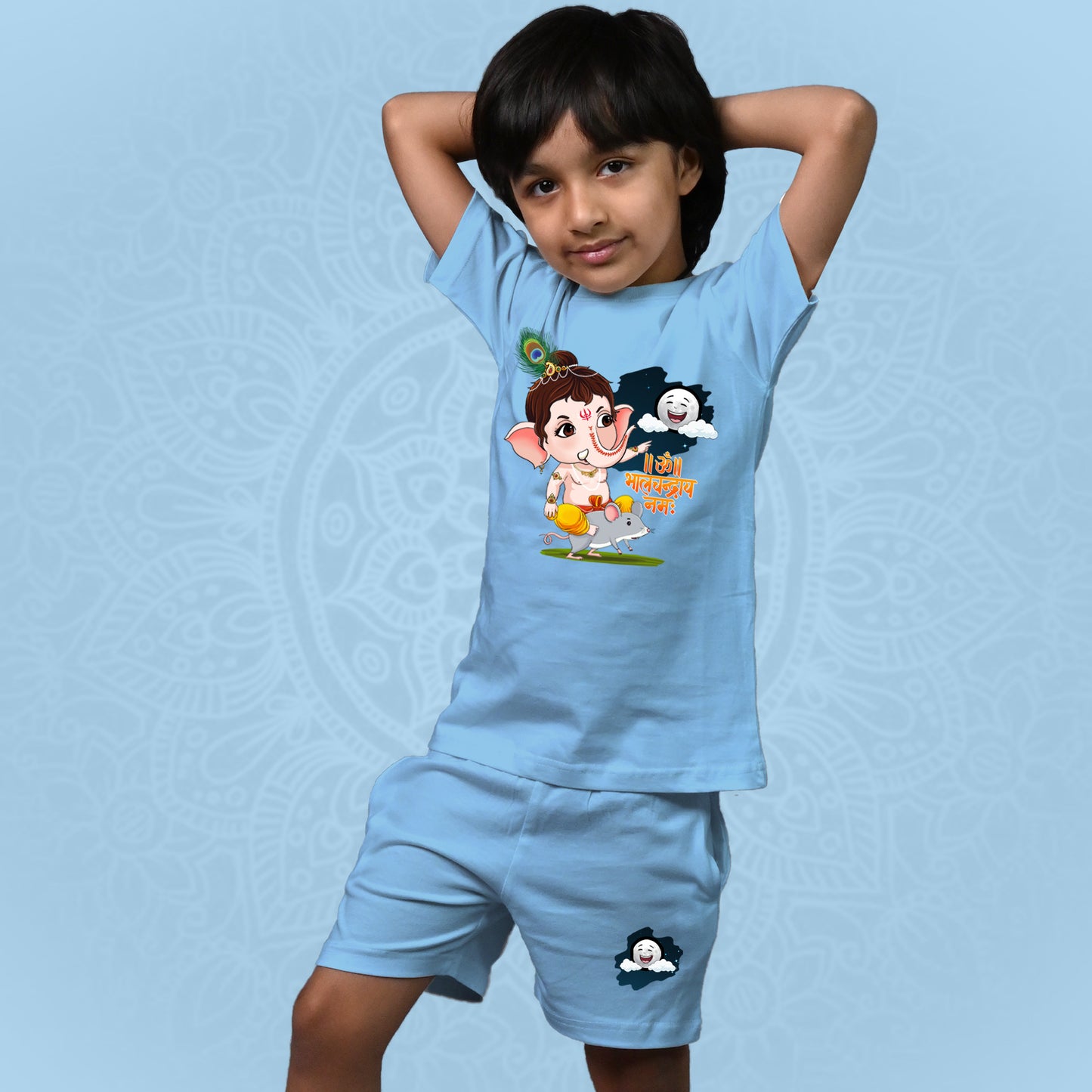 Ganesh ji aur Chand