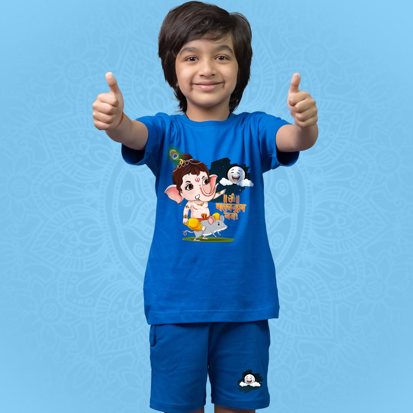 Ganesh ji aur Chand
