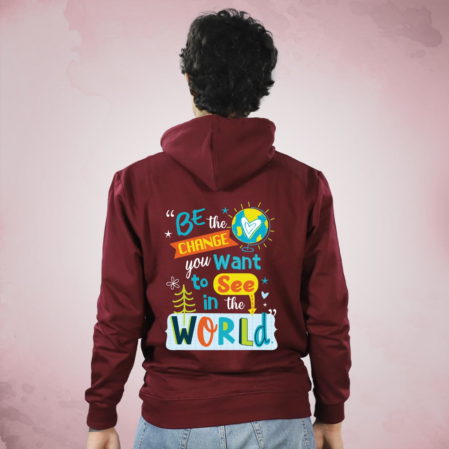 Love for Mother Earth on Hoodie