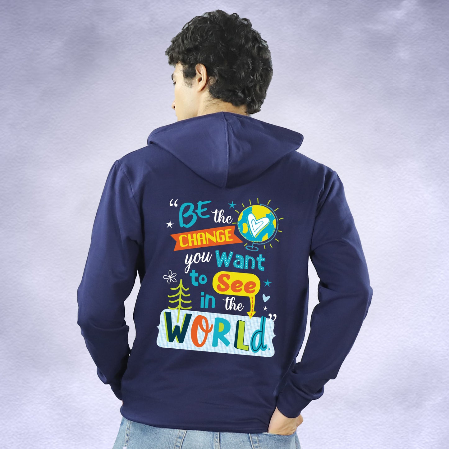 Love for Mother Earth on Hoodie