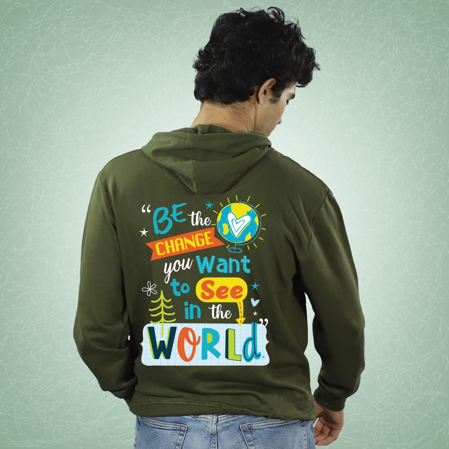 Love for Mother Earth on Hoodie
