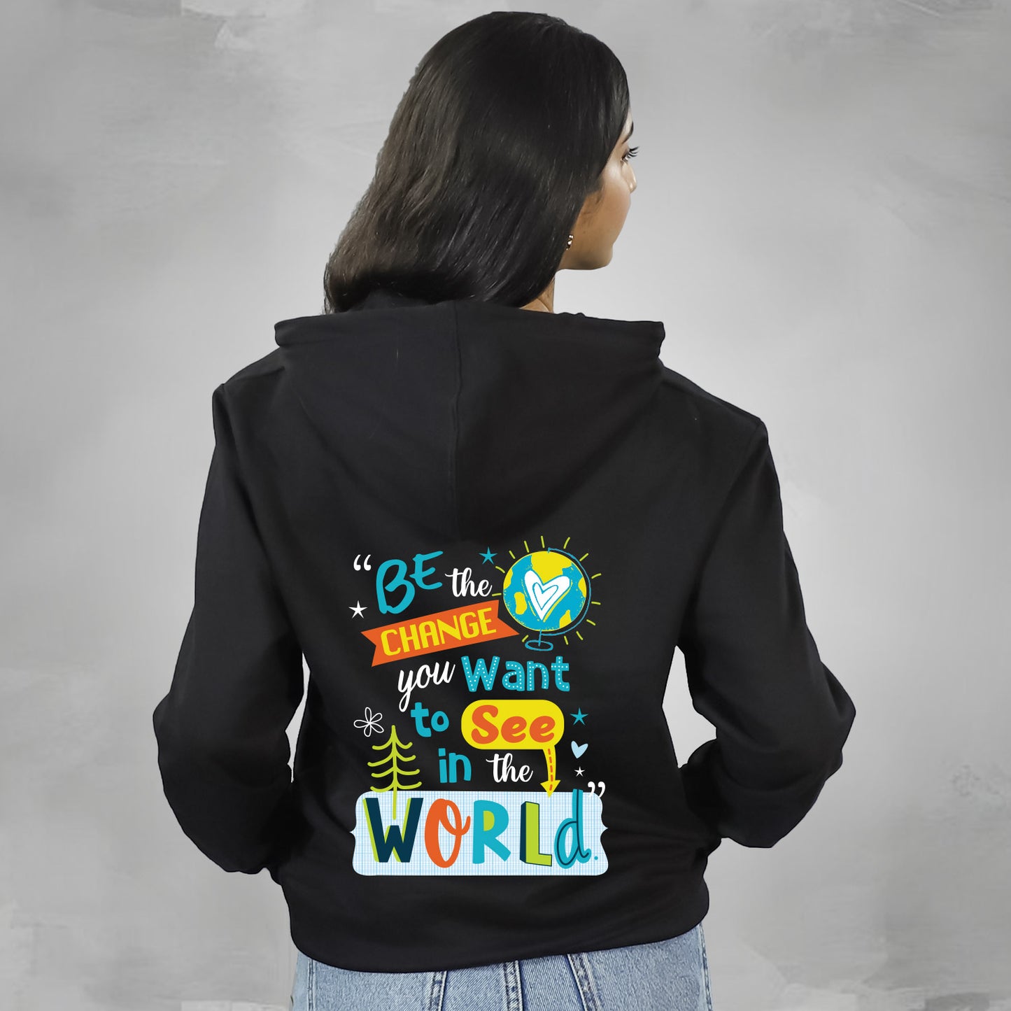 Love for Mother Earth on Hoodie