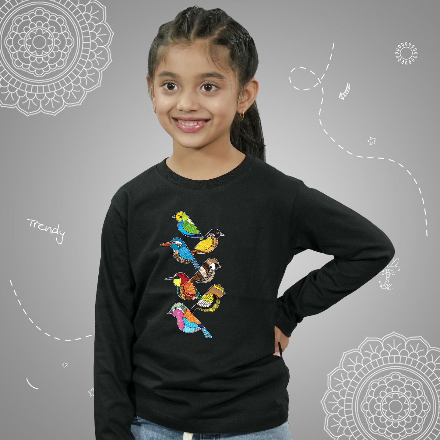 Kids Love Birds - Full Sleeves