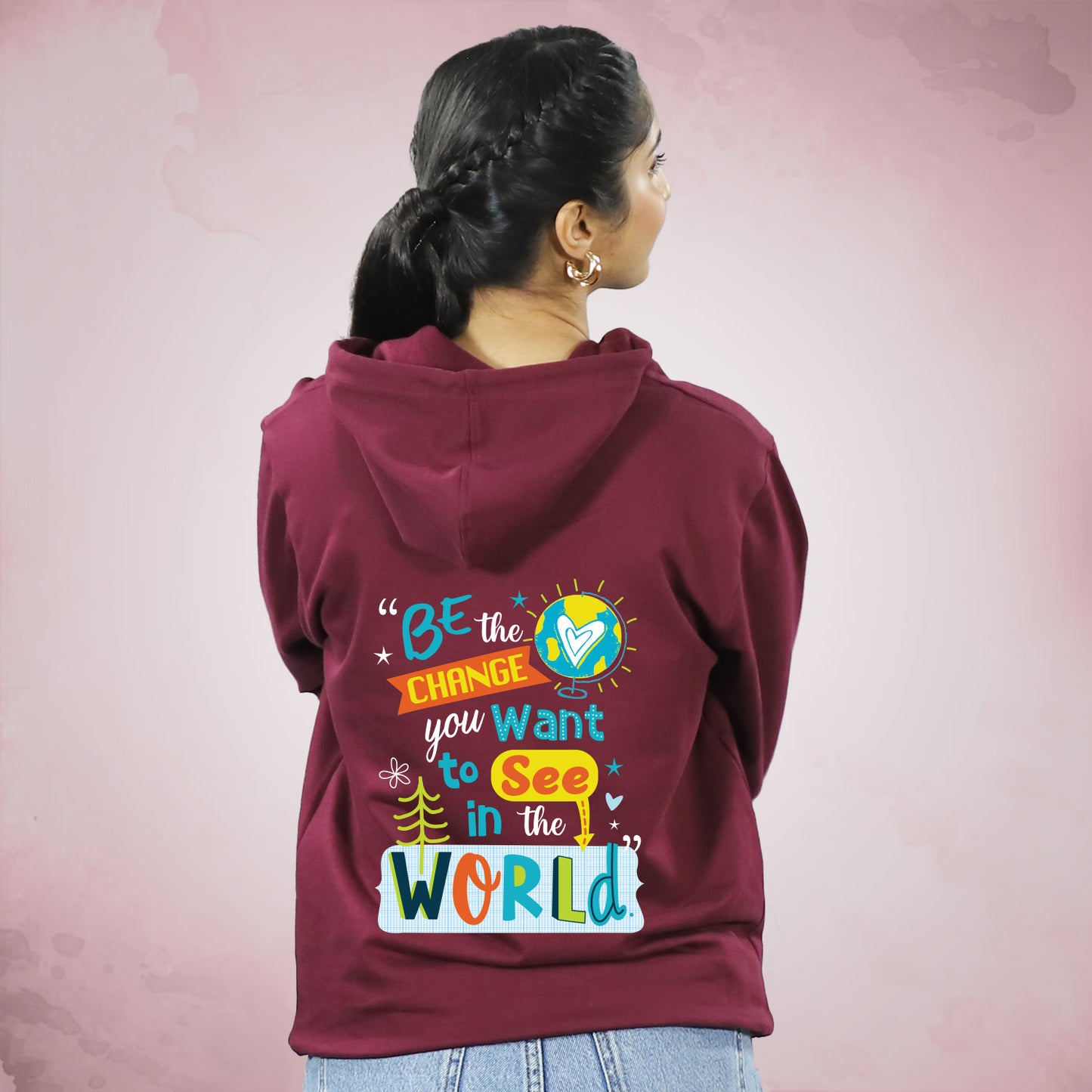 Love for Mother Earth on Hoodie
