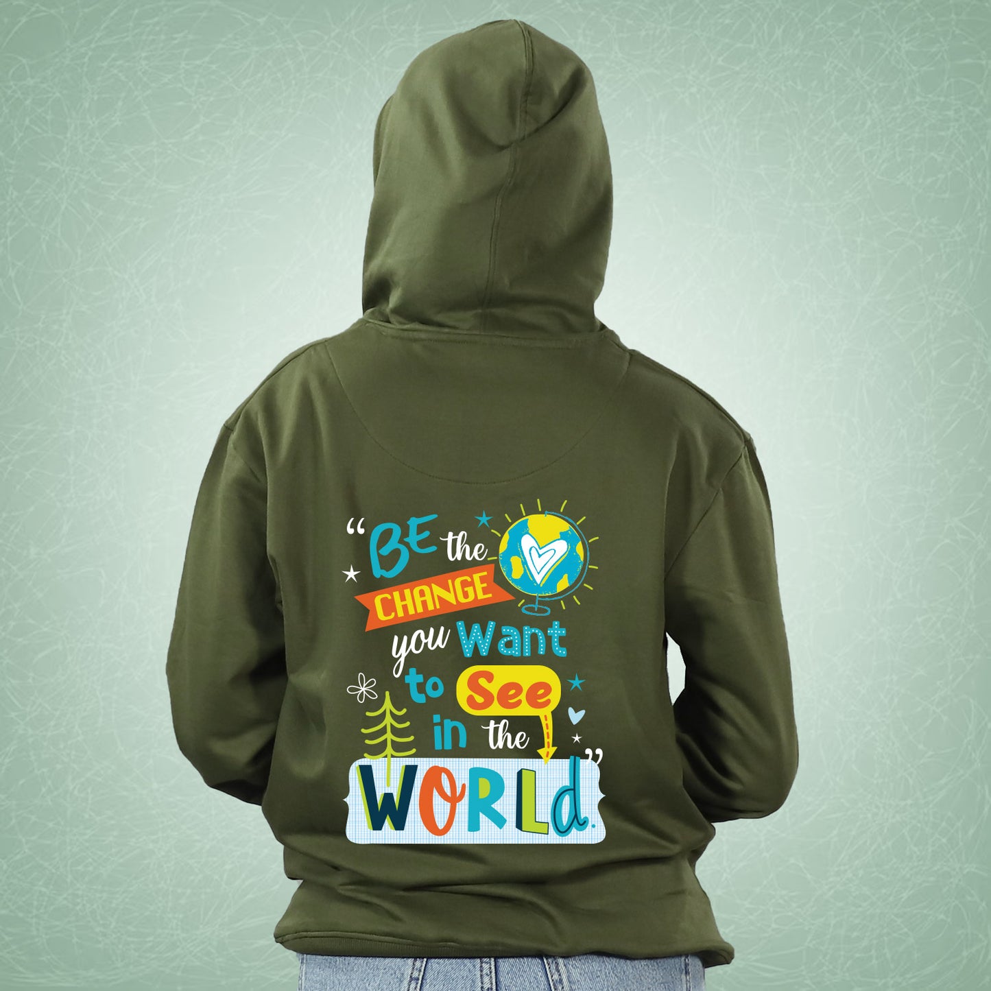 Love for Mother Earth on Hoodie
