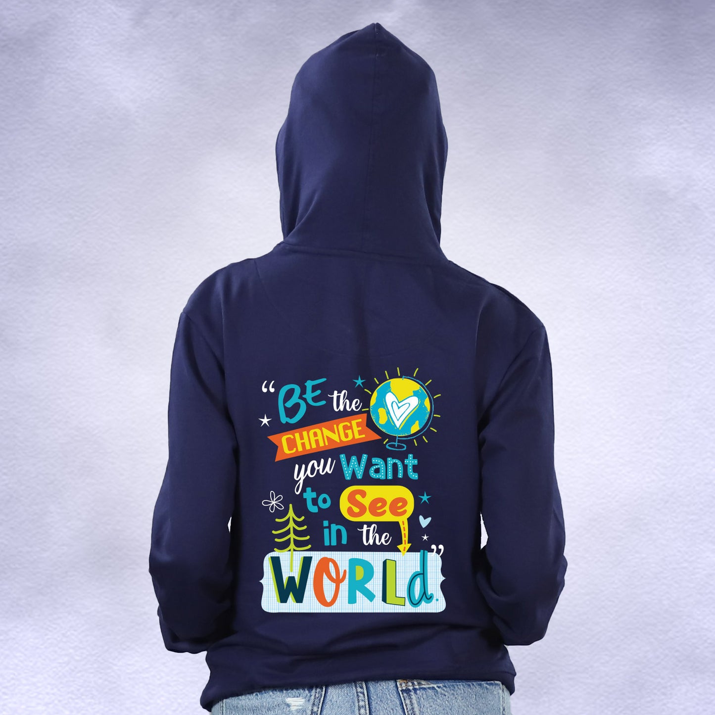 Love for Mother Earth on Hoodie