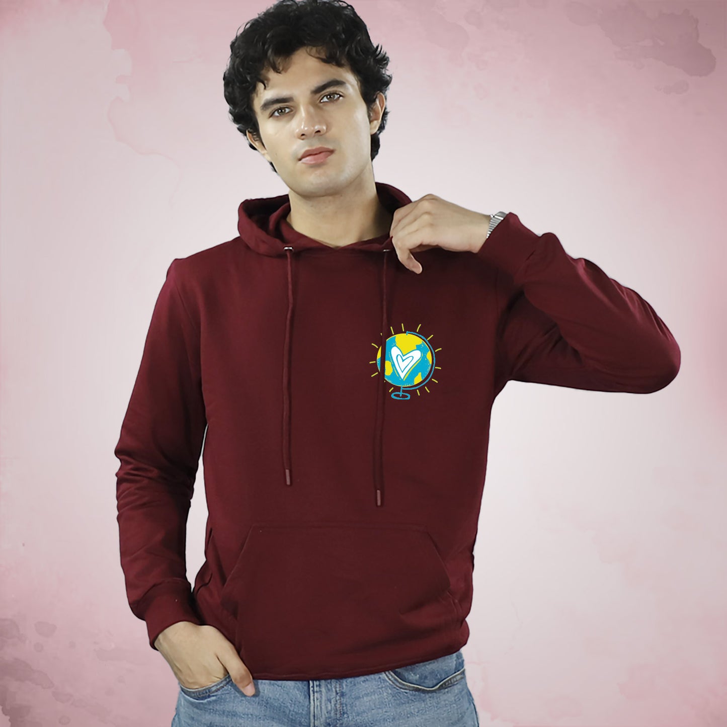 Love for Mother Earth on Hoodie