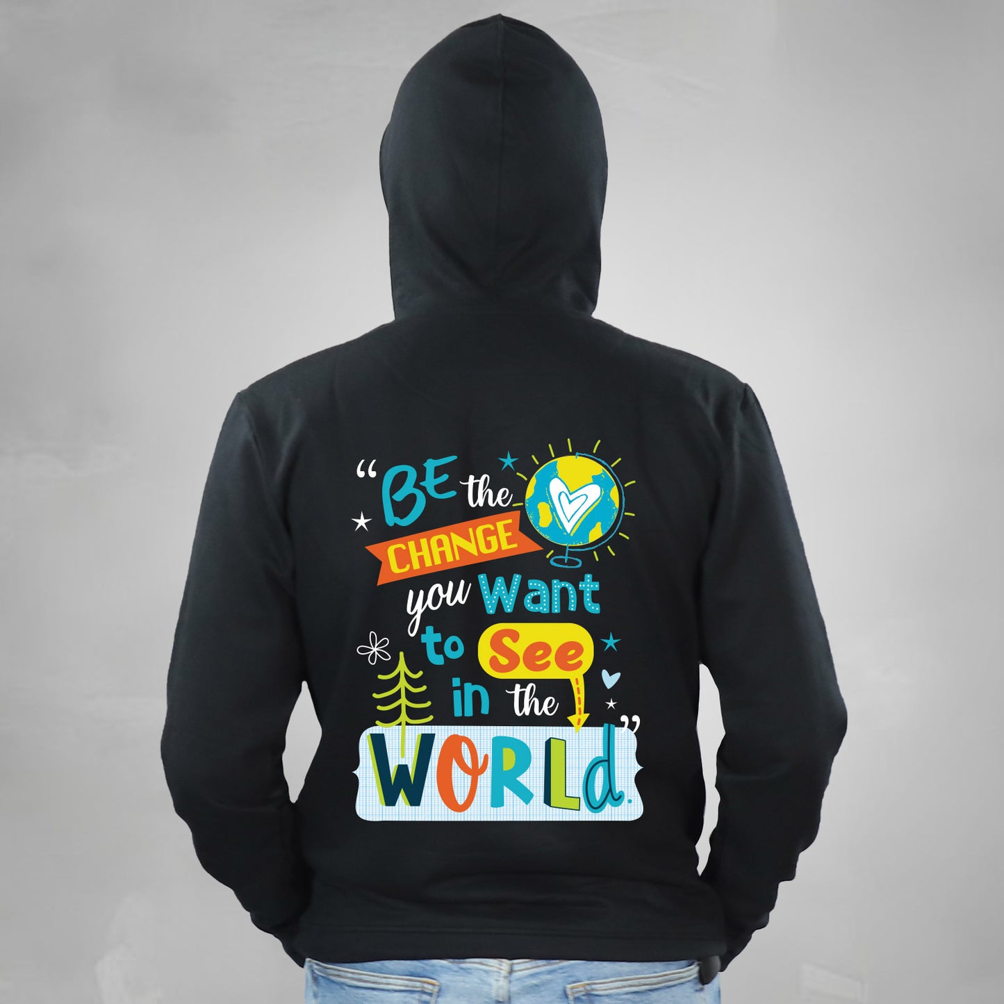 Love for Mother Earth on Hoodie