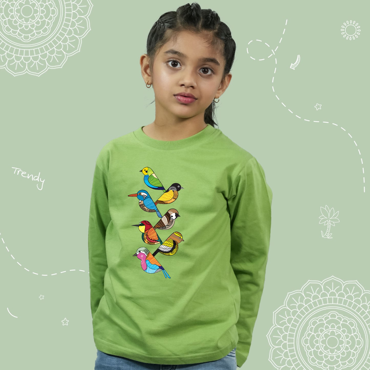 Kids Love Birds - Full Sleeves