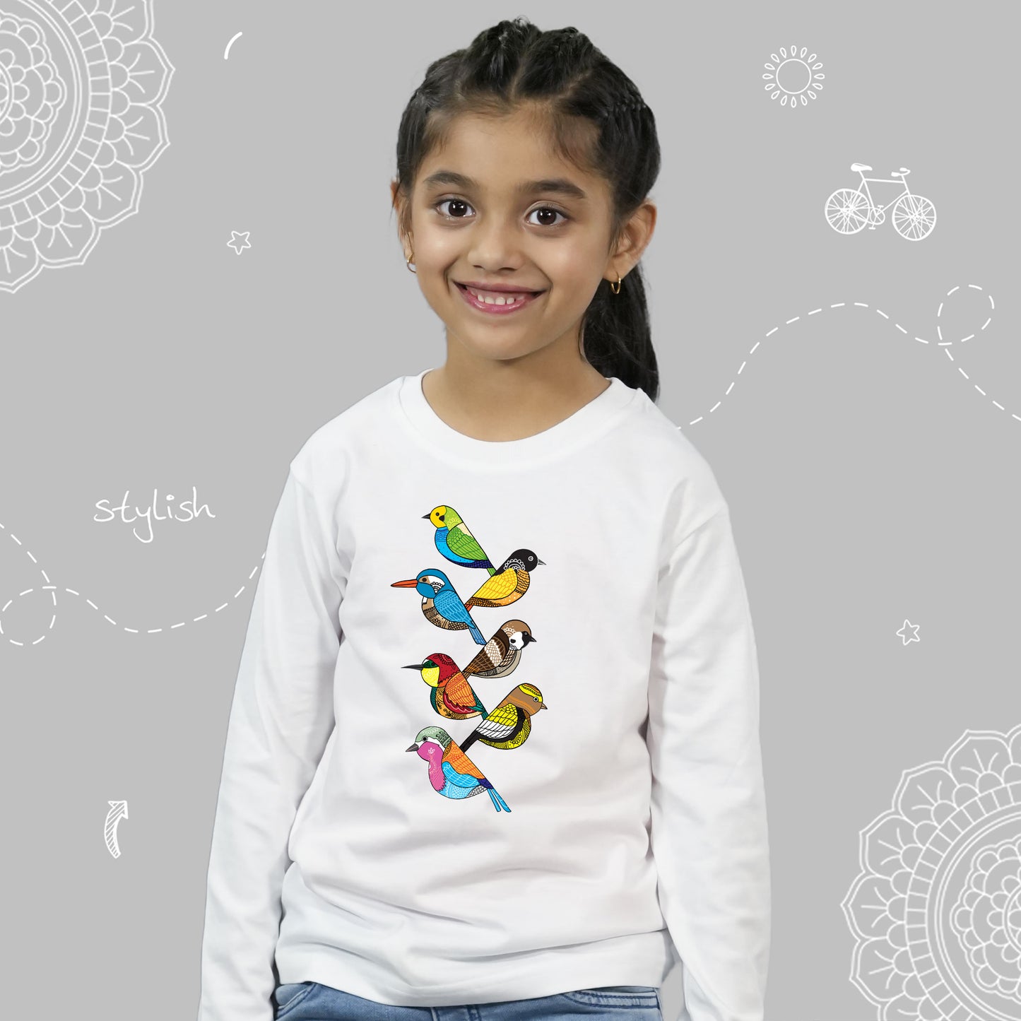 Kids Love Birds - Full Sleeves