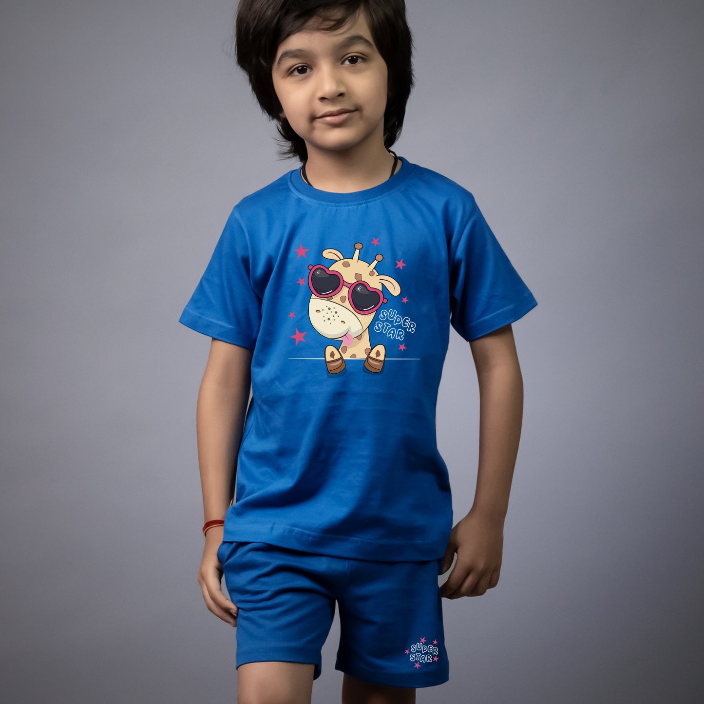Super Star T-shirt Shorts Combo