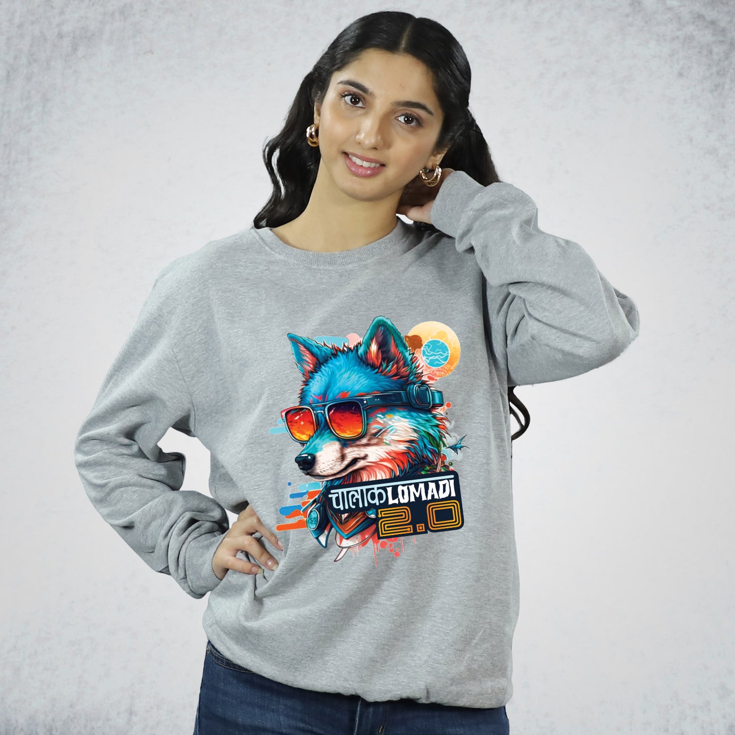 Chalak Lomdi 2.0 on Sweatshirt