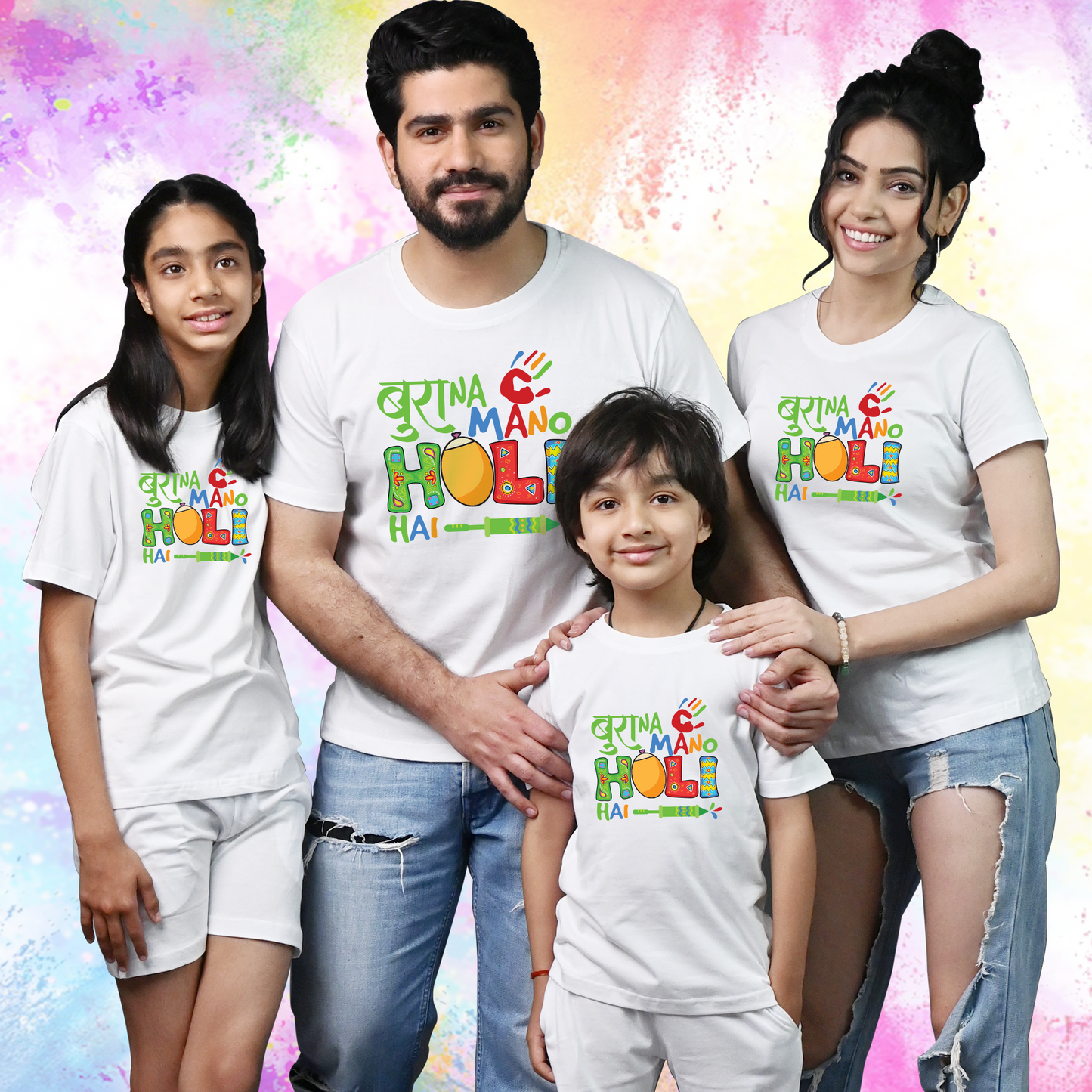 Bura Na Maano Holi Hai Family