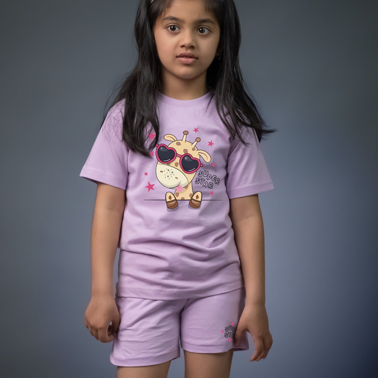 Super Star T-shirt Shorts Combo