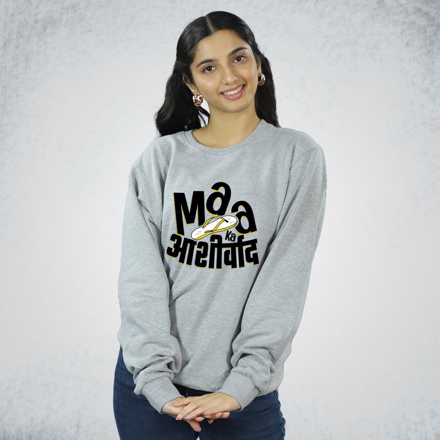 Maa Ka Aashirwad on Sweatshirt