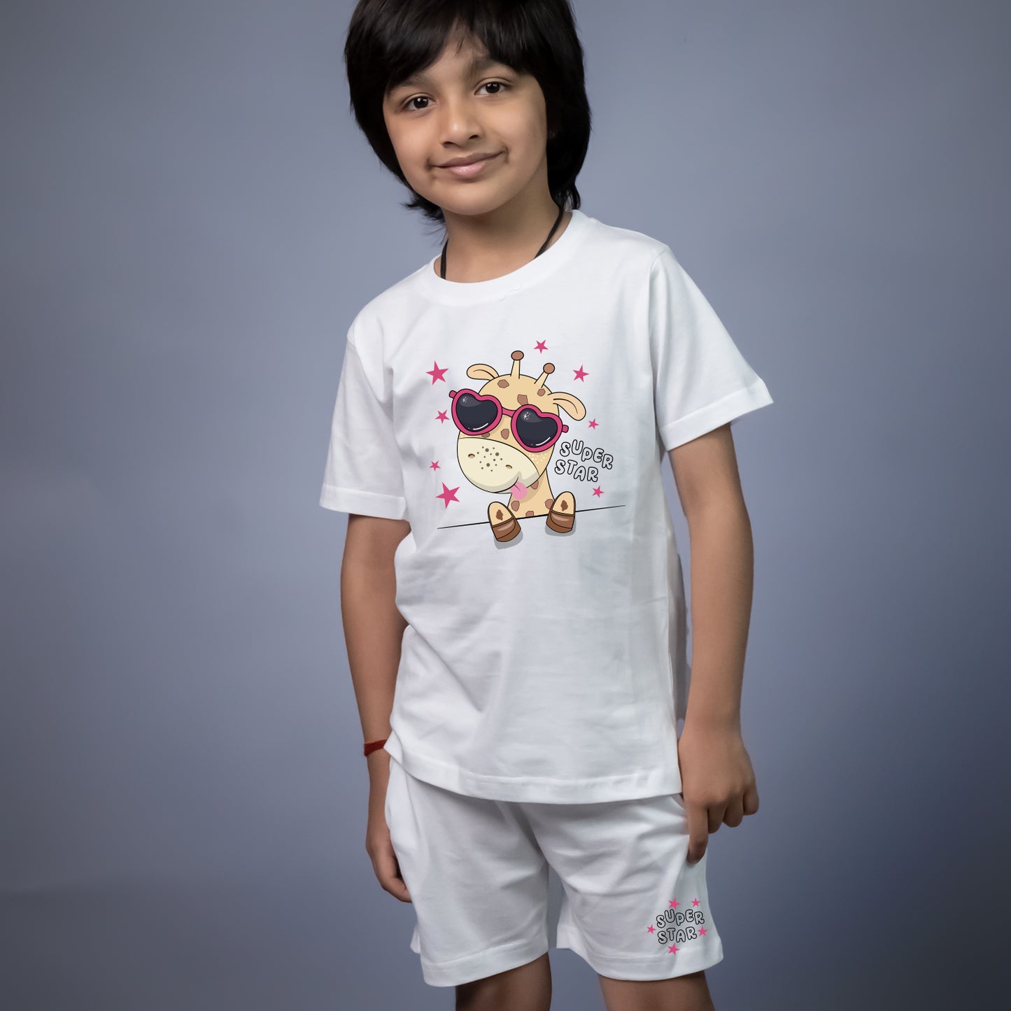 Super Star T-shirt Shorts Combo