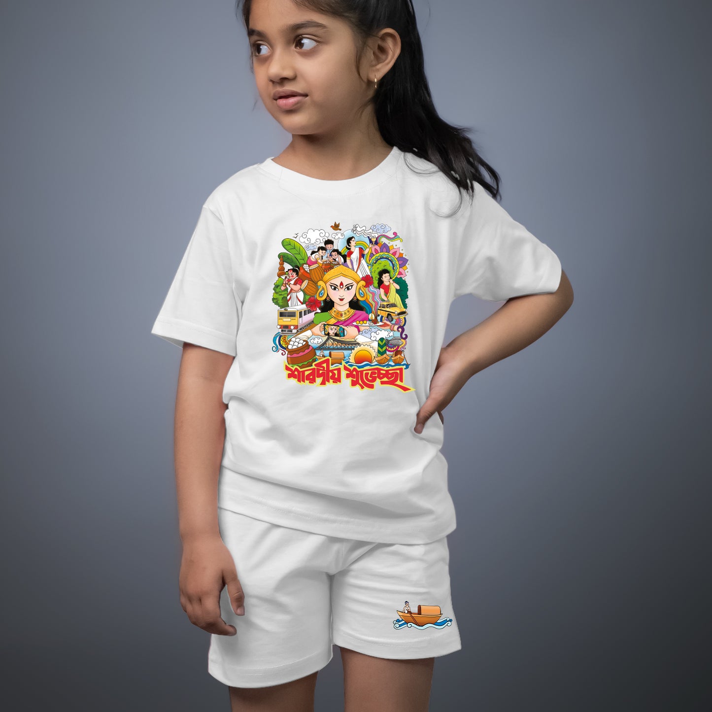 sharadiya shubhechha Kids Combo