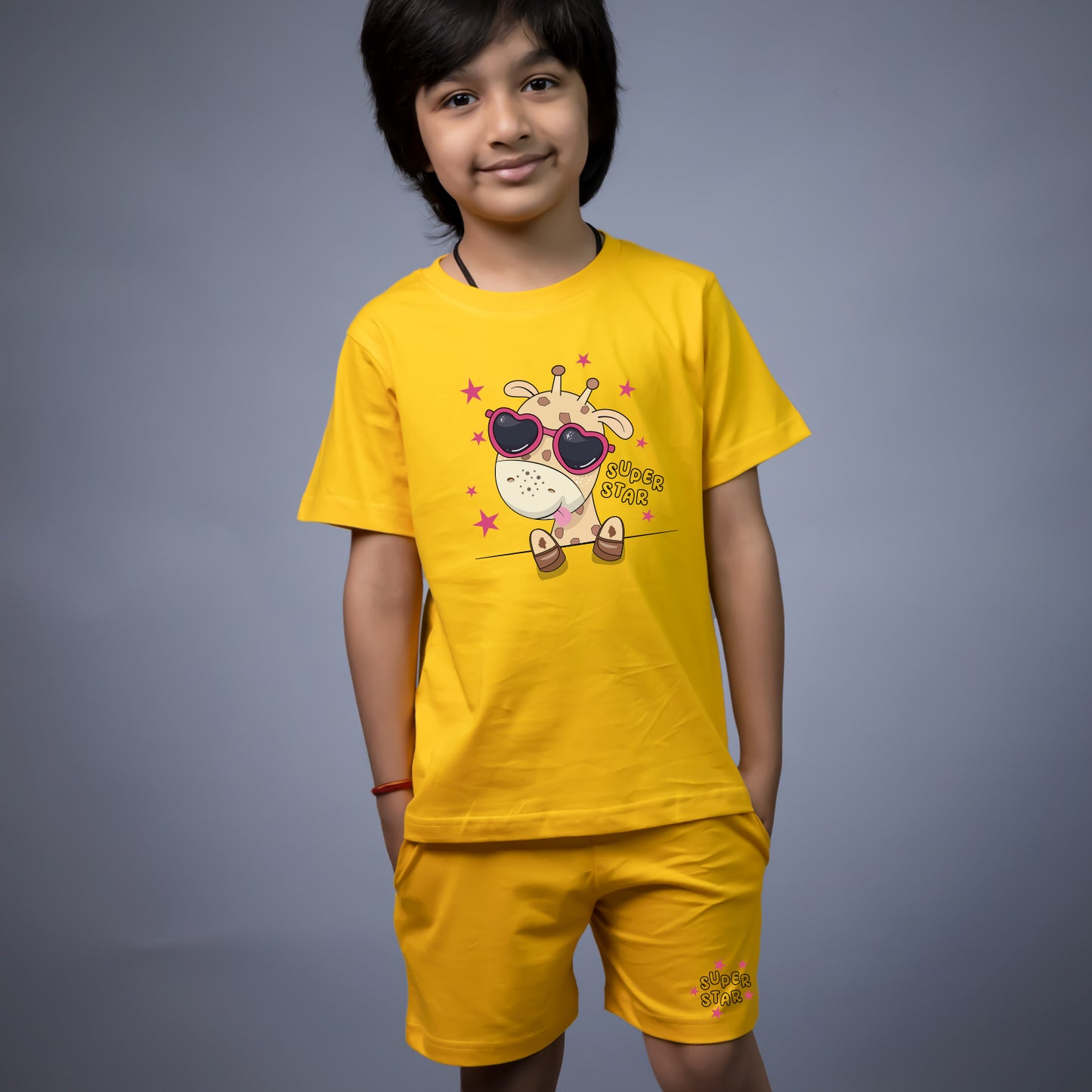 Super Star T-shirt Shorts Combo