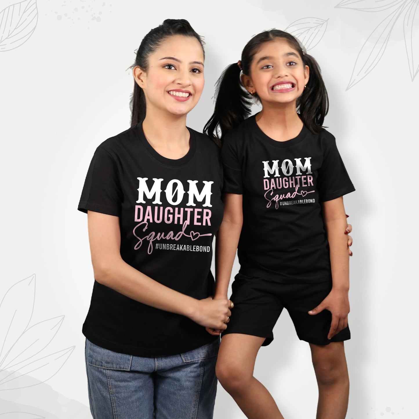 Mom Daughter Squad