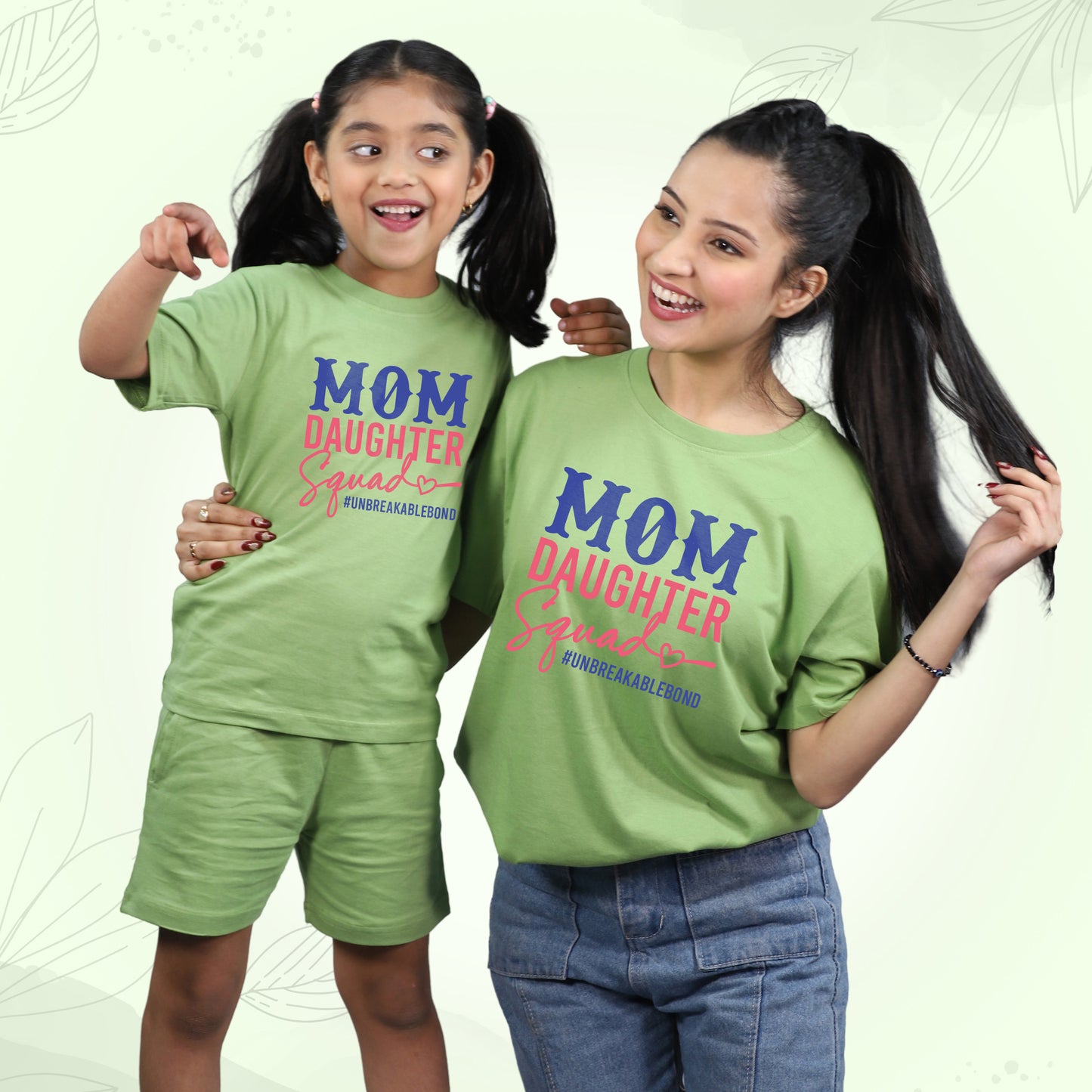 Mom Daughter Squad