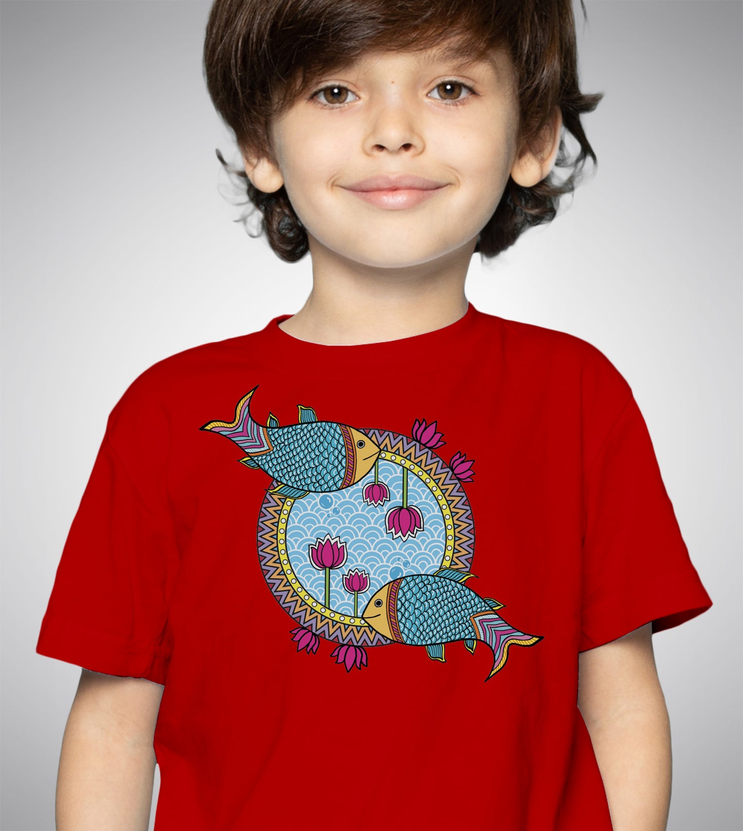 Matsya Mandala for Kids