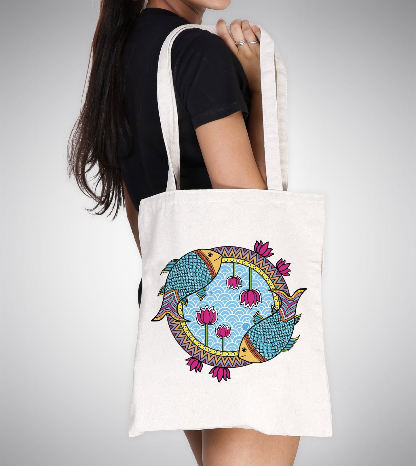 Matsya on Tote Bag