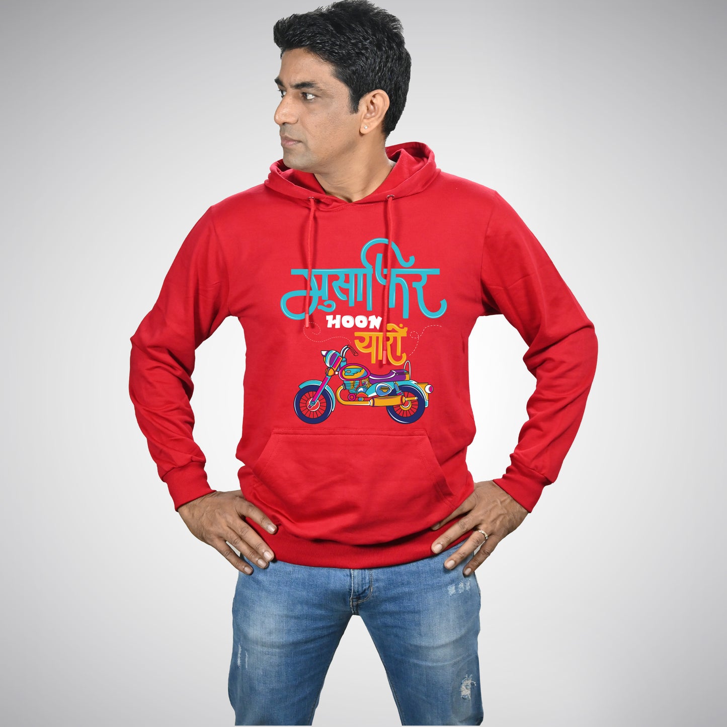 Musafir Hoon Yaaron on Hoodie