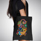 Arty Peacock on bag