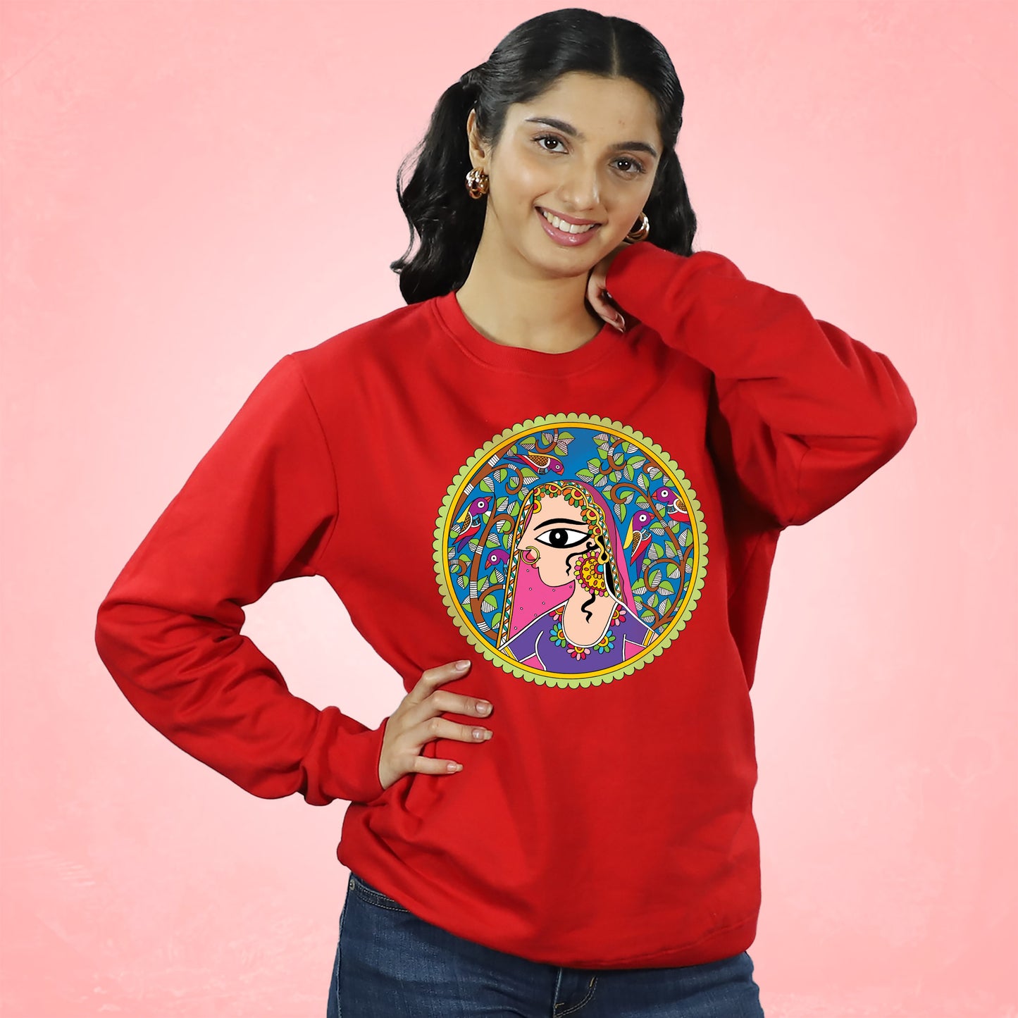 Madhubani Womaniya - Sweatshirt