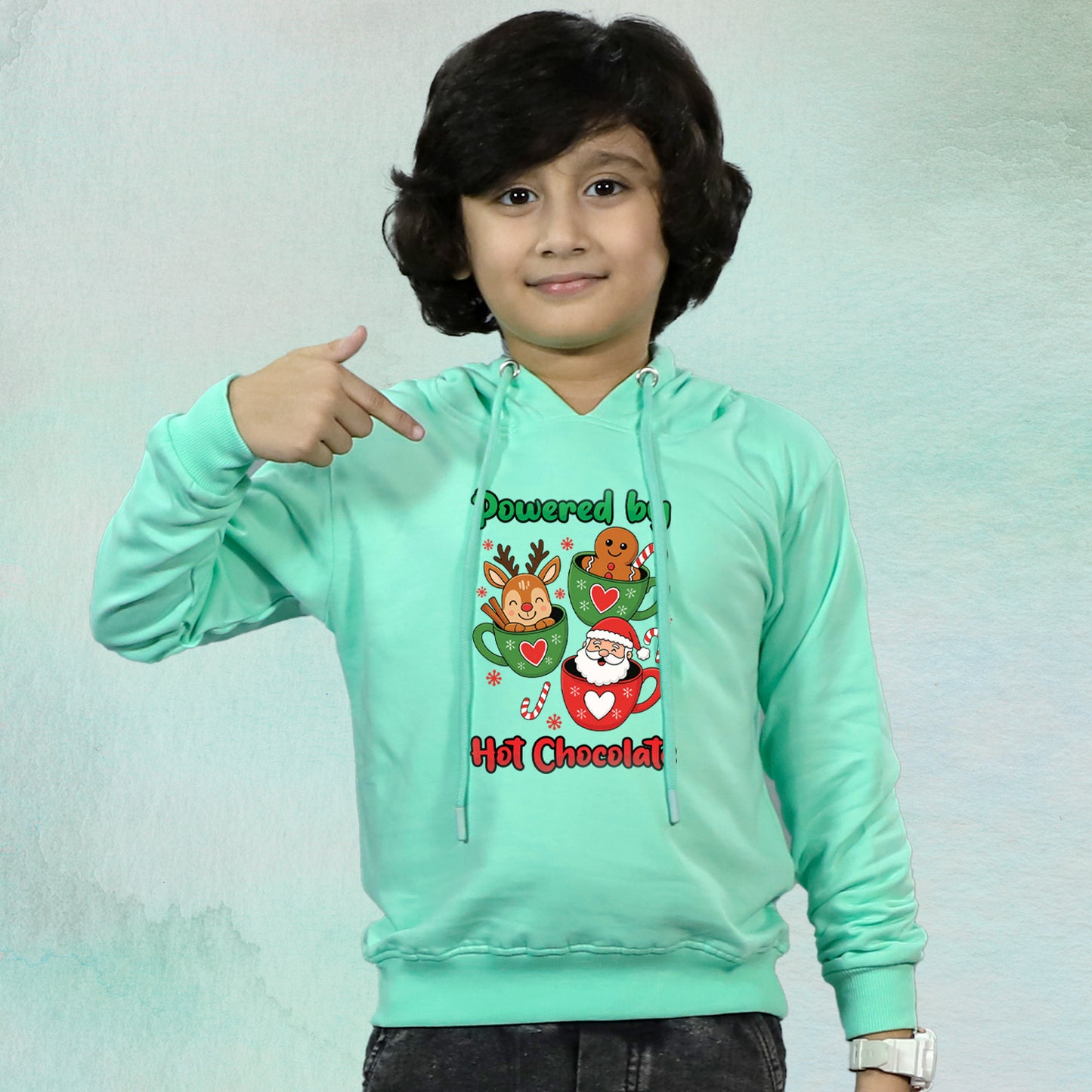 Powered by hot chocolate