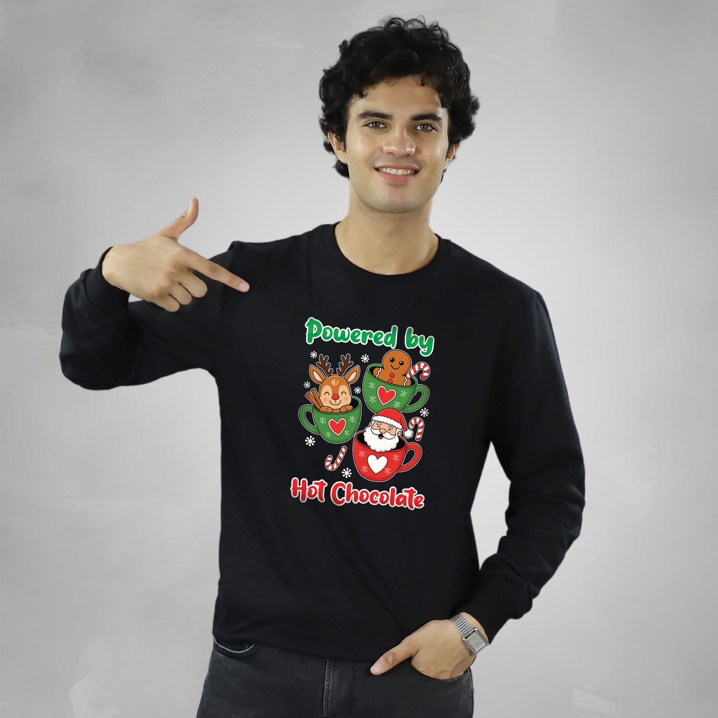 Powered by hot chocolate