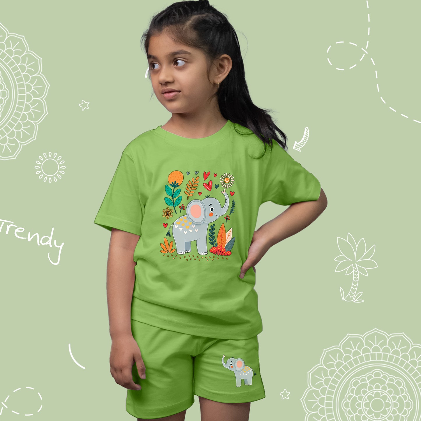 Kids Love Elephant