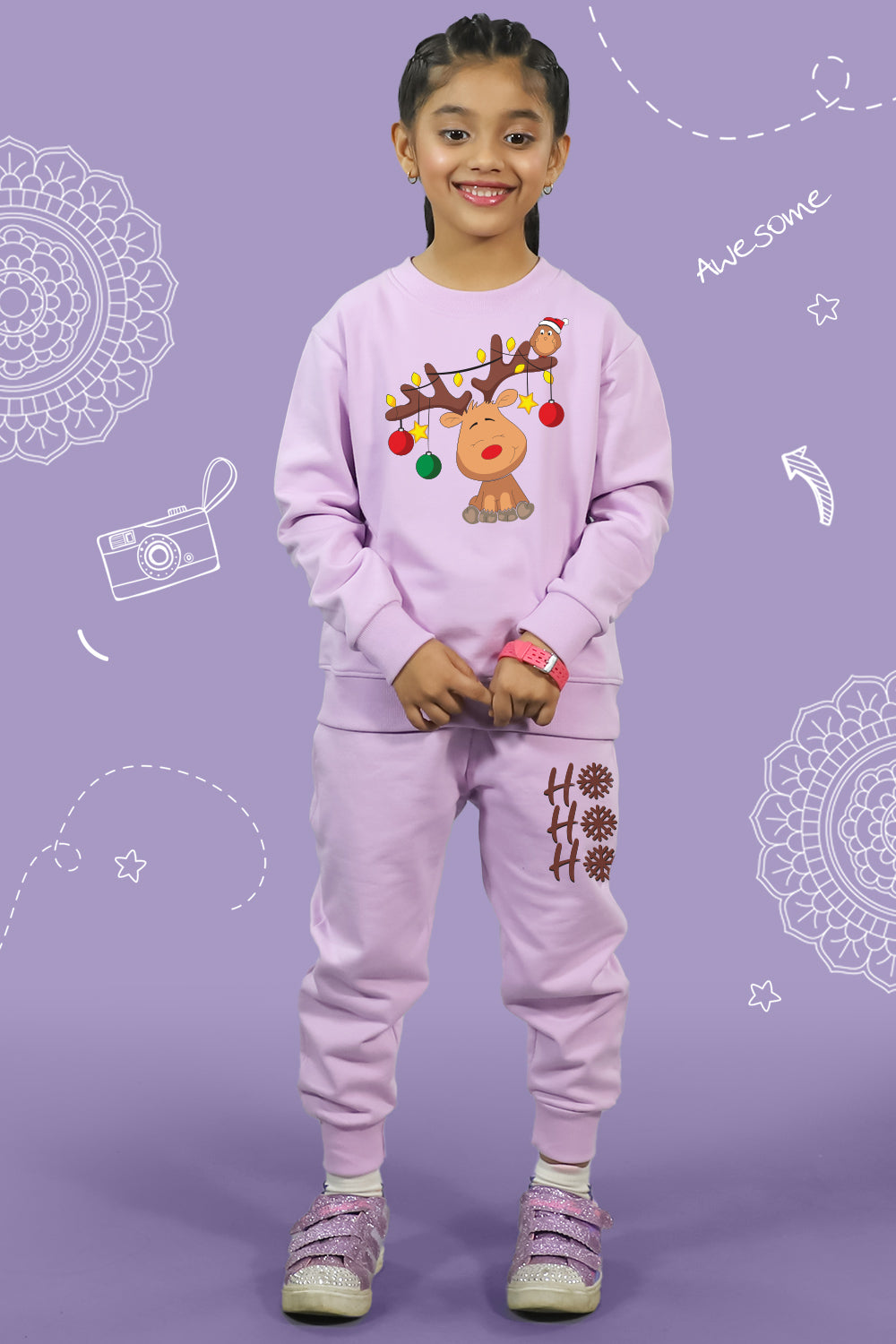 Christmas Reindeer Warm Combo